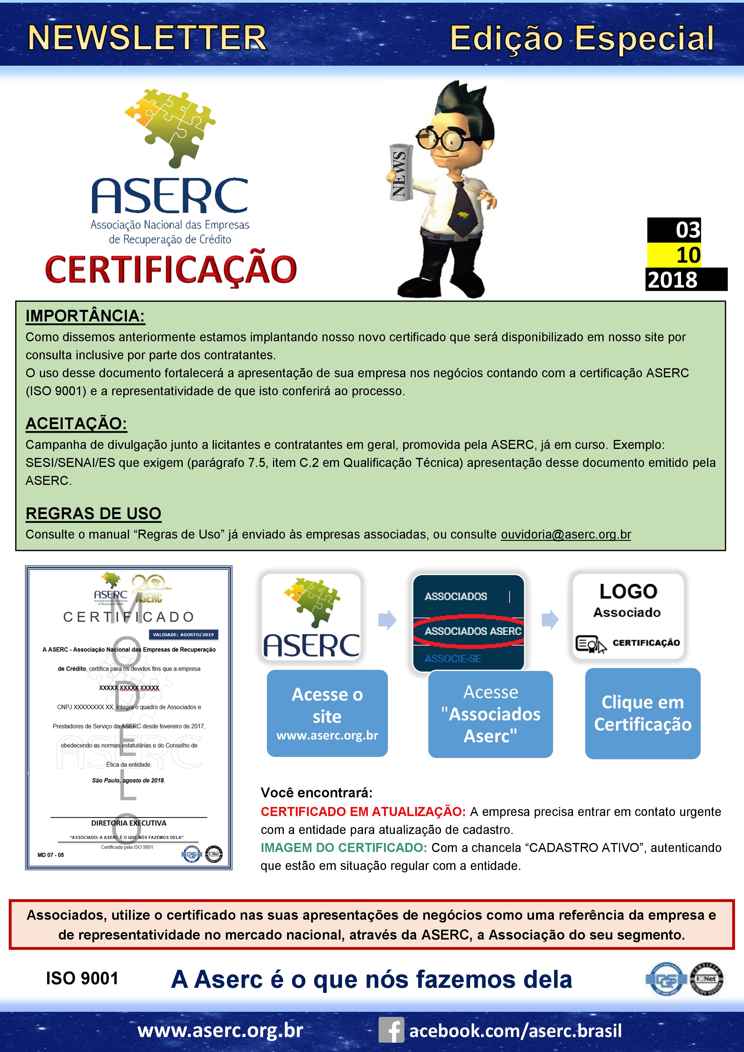 News Certificação 2018